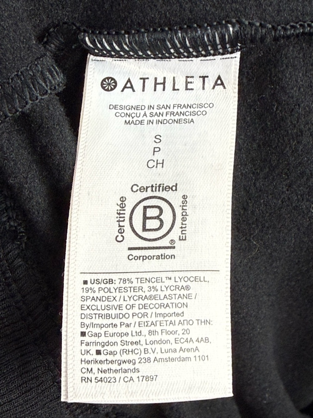 33: Athleta Coaster Jogger Black Size Small 28” Inseam NWT - Picture 6 of 6